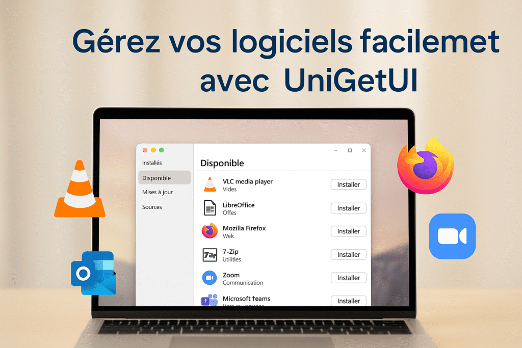 Comment bien utiliser le logiciel UniGetUI